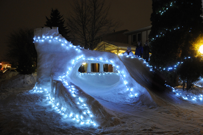 Junkyard Symphony's Super Snow Slide